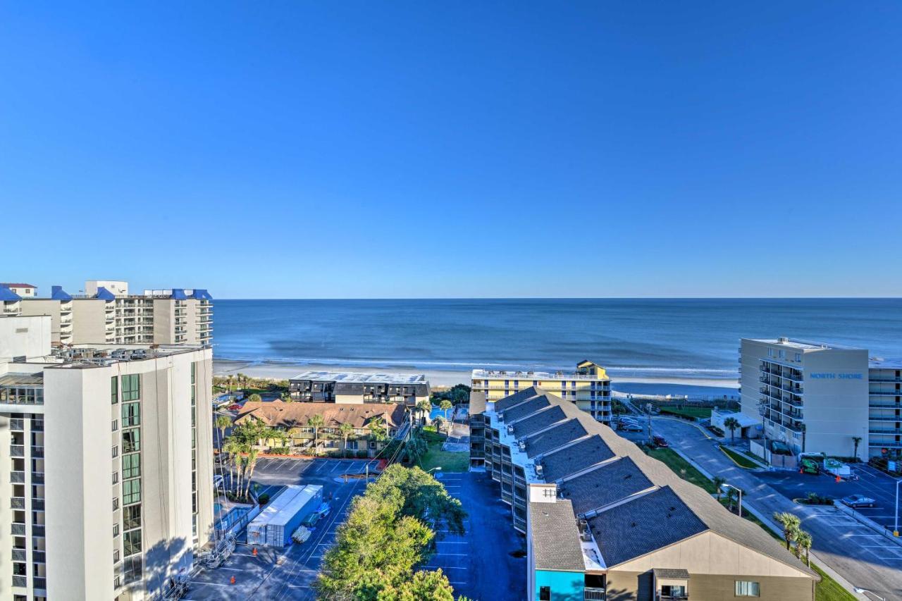 Myrtle Beach Condo With Ocean Views - Walk To Beach! Exterior foto